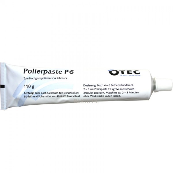 Polierpaste P6 in Tube 110g